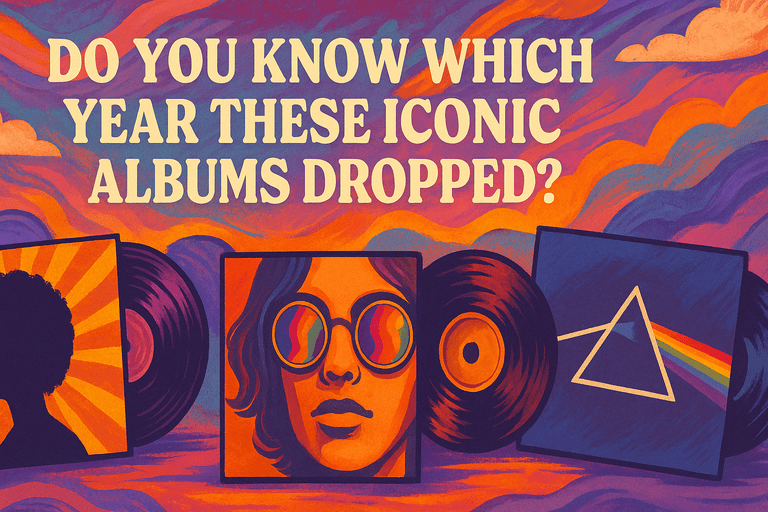 Do You Know Which Year These Iconic Albums Dropped?